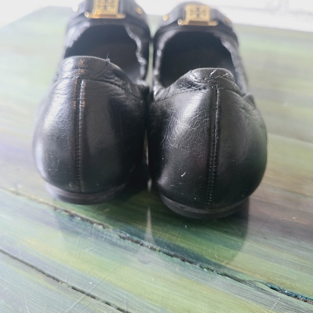 Tory Burch Leather Flats - Picture 4 of 9
